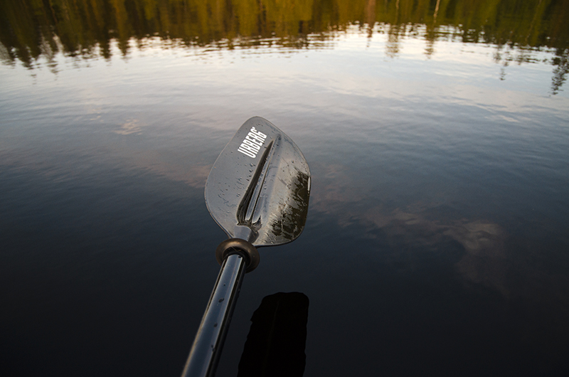 Sup & sunset, camping with the Volkswagen California in Sweden, paddling the lake, www.Fenne.be /www.DOGvision.eu