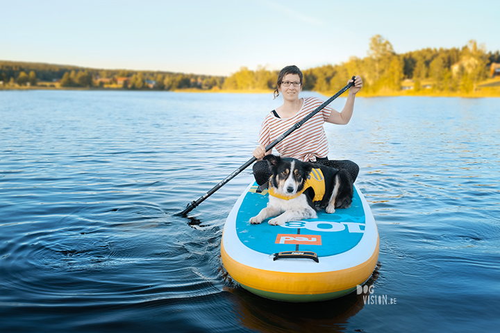 Red Paddle DOG sup | Summer adventures with dogs | www.DOGvision.be