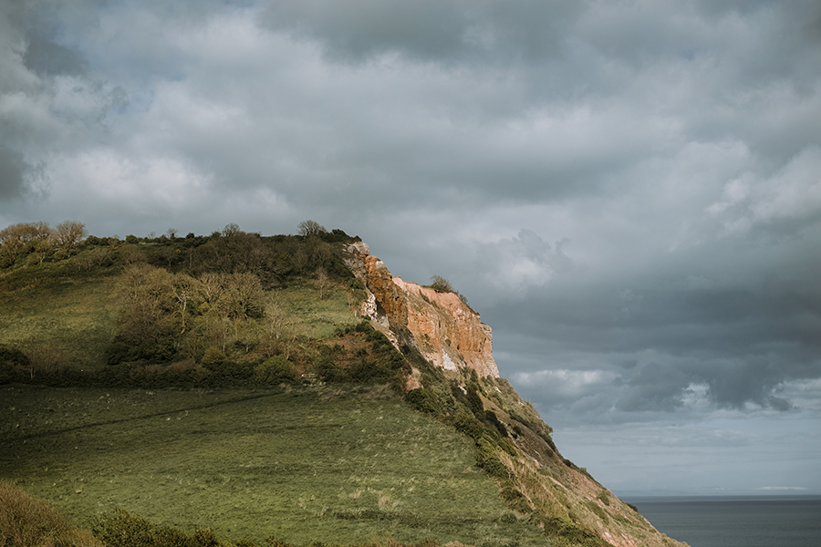 Dogs and dinosaurs, fossil hunting at the Jurassic coast England, www.DOGvision.eu