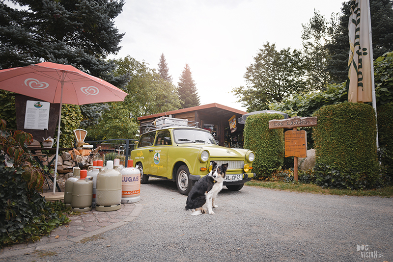 Trabant, Camping in Germany with dogs, hiking with dogs Europe, traveling with dogs, www.DOGvision.eu