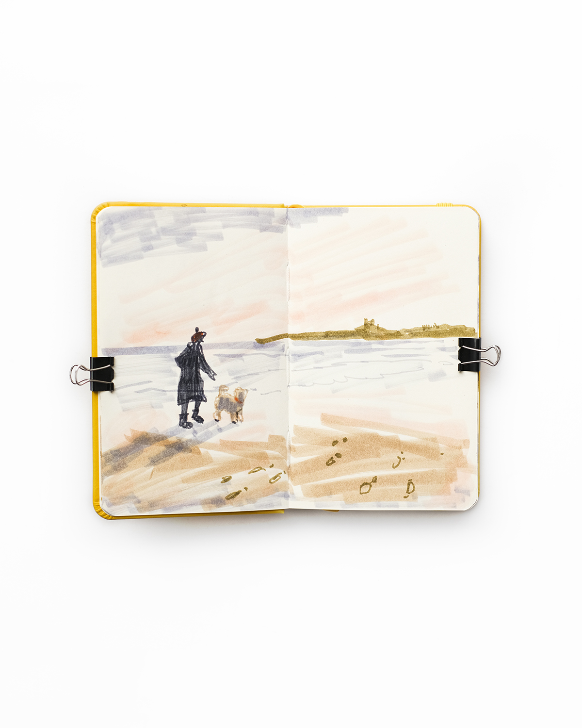 sketching dogs, Royal Talens sketchbook, www.DOGvision.eu