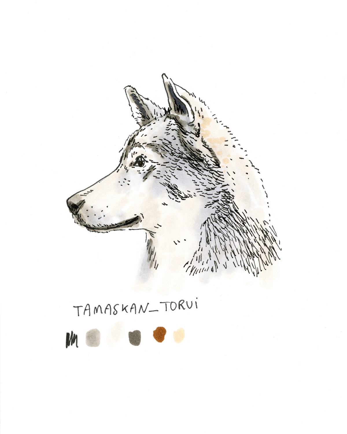 DOGvision 100 day dog drawing challenge, the 100 day projects, dog illustration, www.DOGvision.eu