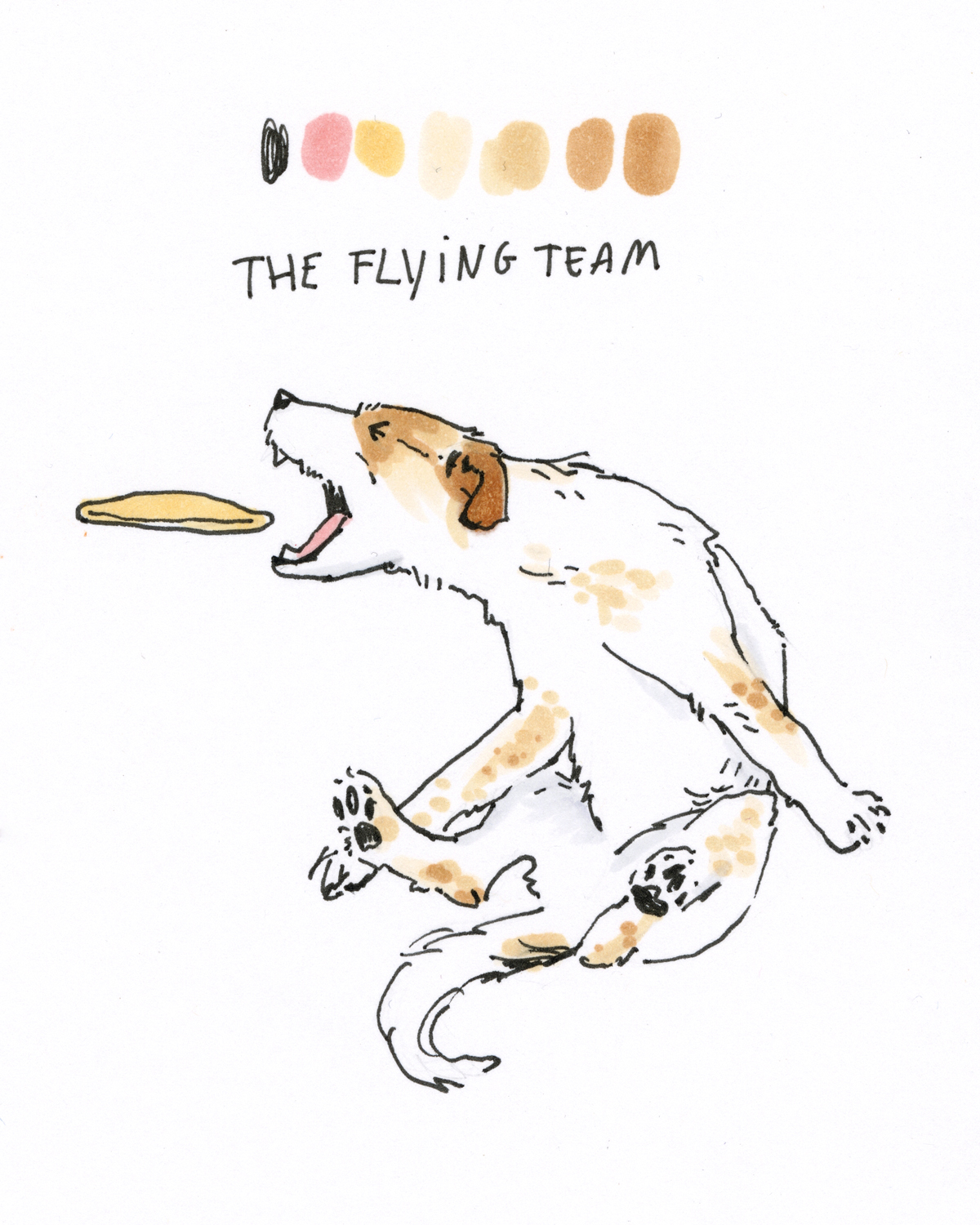 daily dog portrait drawings, dog illustrations, dogs of Instagram, dog community, www.DOGvision.eu